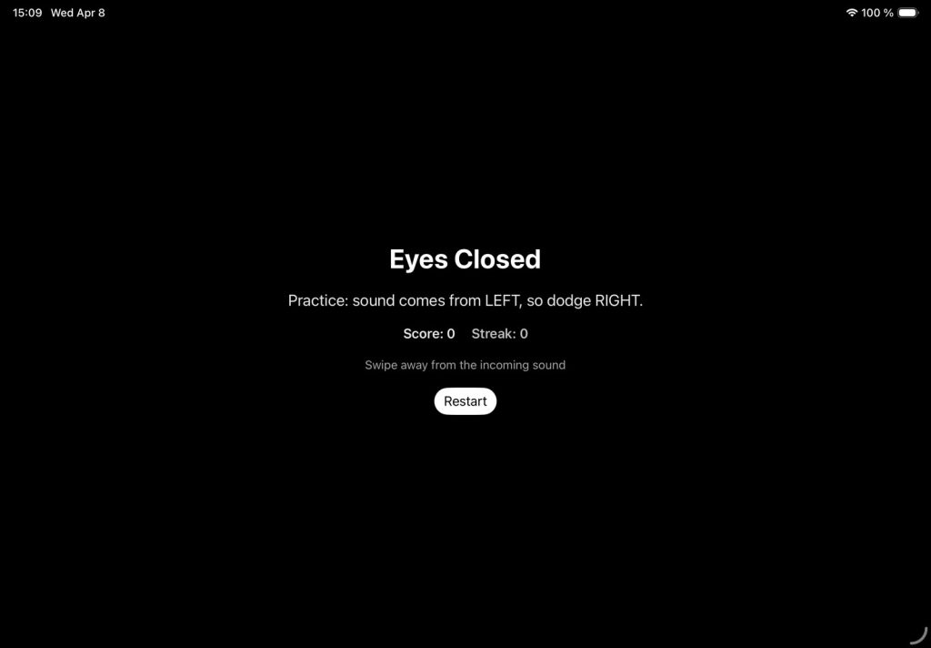 Eyes Closed screenshot