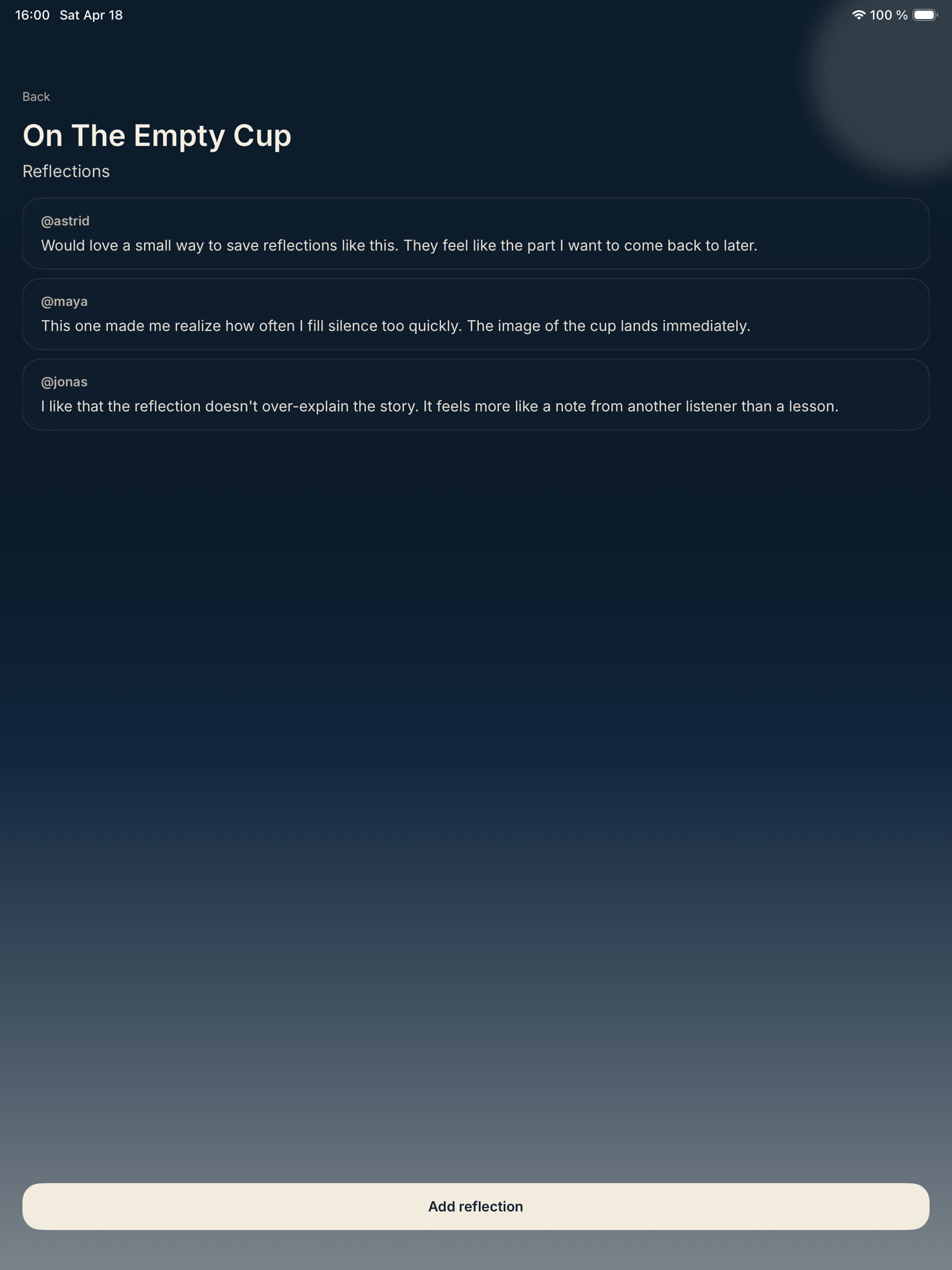 Zen Stories iPad Screenshots screenshot 3