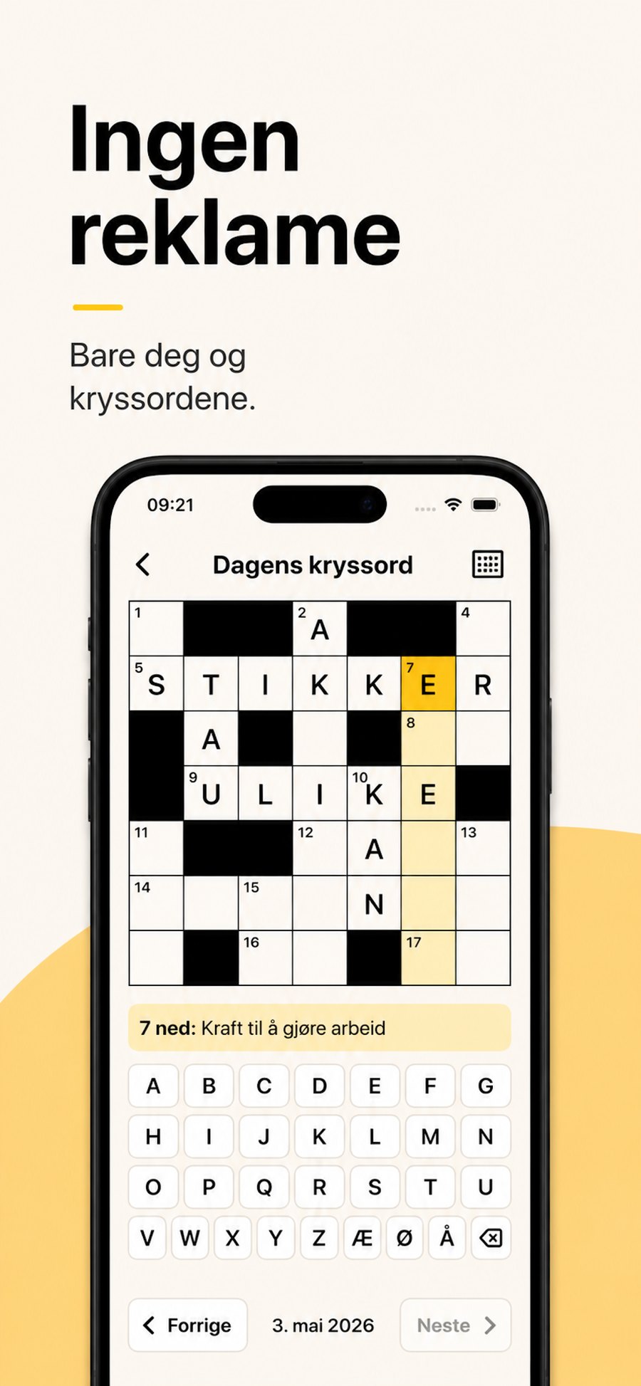 Dagens Kryssord iPhone Screenshots screenshot 3